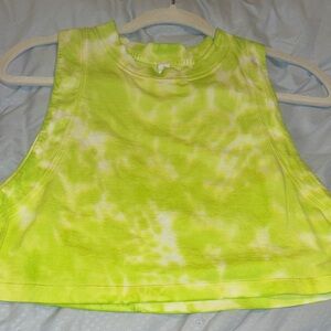 Lululemon Tie-Dye Sleeveless Crop Top